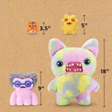 Fuggler Old Fogies 22 cm plush mänguasi (Squidge) firmalt ZURU - naljakas kole koletislik kaisuloom inimhammastega, hull kollektsiooniobjekt lastele, teismelistele