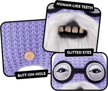 Fuggler Old Fogies 22 cm plush mänguasi (Mr Needles) firmalt ZURU - naljakas kole koletislik kaisuloom inimhammastega, hull kollektsiooniobjekt lastele, teismelistele