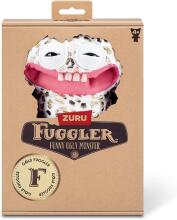 Fuggler Gold Fuggs 22 cm plush mänguasi (Grin Grin - leopardivärvi fliis kuldse fooliumtrükiga) firmalt ZURU - naljakas kole koletislik kaisuloom inimkujuliste hammastega, hull kollektsioonio