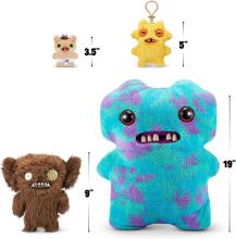 Fuggler Gold Fuggs 22 cm plush mänguasi (Grumpy Grumps - silmad) firmalt ZURU - naljakas kole koletislik kaisuloom inimkujuliste hammastega, hull kollektsioonio