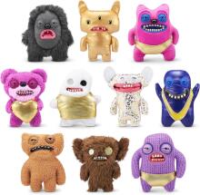 Fuggler Gold Fuggs 22 cm plush mänguasi (Grumpy Grumps - silmad) firmalt ZURU - naljakas kole koletislik kaisuloom inimkujuliste hammastega, hull kollektsioonio