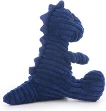 Apricot Lamb - Dinosauruse Kaisumänguasi 20 cm - Palus Mänguasi Lastele ja Beebidele - Kohev Täidetud Dino Kaisumänguasi (sinine)