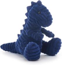 Apricot Lamb - Dinosauruse Kaisumänguasi 20 cm - Palus Mänguasi Lastele ja Beebidele - Kohev Täidetud Dino Kaisumänguasi (sinine)