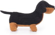 Apricot Lamb - Kaisumänguasi Fulan Taks 39 cm - Pehme Palus Koeramänguasi Lastele (must)