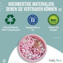 KiddyMoon Extra Balls Art.277488 Powder Pink