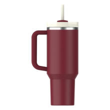 Termoskruus k&otilde;rrega The Quencher H2.O FlowState Tumbler 1.18L tumepunane