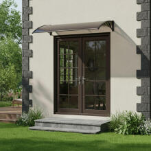 Uksed 150x100 cm katusekate polükarbonaat MultiGarden