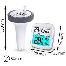 Ilmajaam basseinide anduriga BD-913 valge