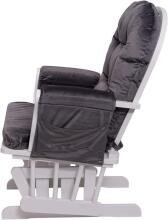 Mendler Relaxing Rocking Chair Art.HWC-C76 Dark Grey Kiiktool söötmiseks