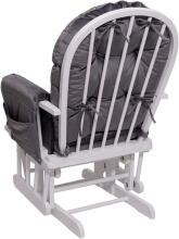 Mendler Relaxing Rocking Chair Art.HWC-C76 Cream Kiiktool söötmiseks