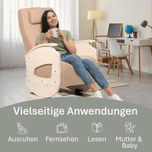 NeiLux Design Relaxing Rocking Chair Art.278415 Pink Kiiktool söötmiseks