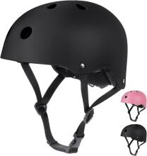 Flintronic Bicycle Helmet Art.278456 Black Sertifitseeritud, reguleeritav laste kiiver (48-52 cm)