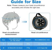 Flintronic Bicycle Helmet Art.278456 Black Sertifitseeritud, reguleeritav laste kiiver (48-52 cm)
