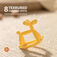 Miraloop Jellydog Teething Ring  Art.278765  Silikoonist kõristi (100% looduslik)