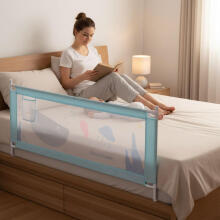 Voodi turvapiire 200 cm kaitse lapsele ECOTOYS