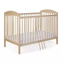 La Bebe™ Kids Wood Cot Sosna Art.279424 Natural Laste puidust võrevoodi 120x60 cm