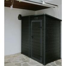 Aiakuur Essential Shed 6x4 tumehall/must