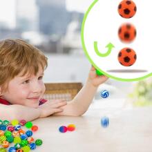 Kidsworld Ball Art.280240 Kummipall 1 tk (2.5 cm)