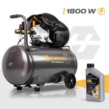 Õliõhkkompressor 100l 8 bar Humberg HM-257
