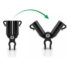 Konektorid 11mm postidele tüüp A tomatite jaoks Plonos PL-941 must 4tk