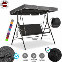 Z-HOME, 110 × 90 cm, Art.23207S, replacement garden swing seat cover, waterproof base material