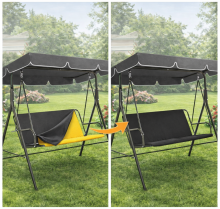 Z-HOME, 110 × 90 cm, Art.23207V, replacement garden swing seat cover, waterproof base material
