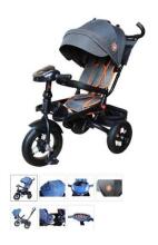 Bebe Basic Schumacher Kid  Air Trike Art.281265 Turkio Laste kolmerattaline lenkstangiga, katuse ja täispuhutavate ratastega