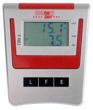 CHRISTOPEIT SPORT treeningkergur AL1 hõbedane TouchSc, 9kg/150kg