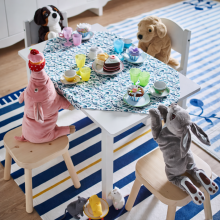 Made in Sweden, children’s table set, table + 2 chairs, Art. 401.538.59B