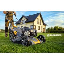 Bensiini muruniiduk sõiduga 46 cm multšimisega 70 l 140cc + õli Humberg HM-604