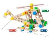 Puidust konstruktor - Helikopter