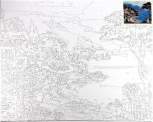 Numbrite järgi maalimine - 45933 - MAASTIK - suurus 40x50 cm