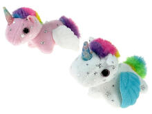 Pehme mänguasi - 613812 - keeratav saba - LOOMAD - ÜKSSARVIK - suurus 28 cm