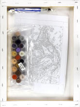 Numbrite järgi maalimine - 50876 - KOT - suurus 40x30 cm