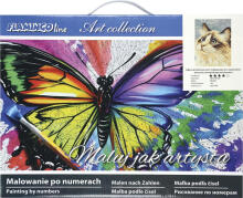 Numbrite järgi maalimine - 50876 - KOT - suurus 40x30 cm
