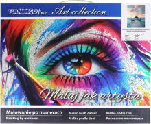 Numbrite järgi maalimine - 45698 - ISLAND - suurus 40x50 cm