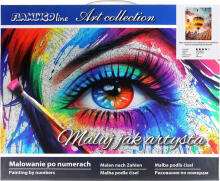 Numbrite maalimine - 45575 - KÕHUPALLID - suurus 40x50 cm