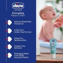 Chicco Baby Moments Diaper Cream Sensitive Skin Art.285147  Mähkmelööbe vastane kreem mähkmetele, 100 ml