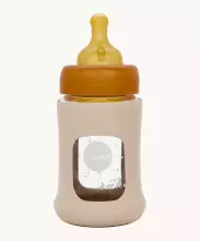 HEVEA 100% naturaalne lateksist lutipudelilutt – EKO, VEGAN, mittetoksiline (3–24 kuud, 1 tk) | Sobib standardsetele pudelitele (Medela, NUK, Bibs, Canpol) | Pehme nagu ema nahk