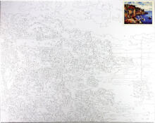 Numbrite järgi maalimine - 45834 - BAY 2 - suurus 40x50 cm