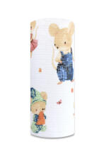 Mähkmed - 30480 - TETRA PRINT - EGA - HIIREKAS RATTAL - BEIGE - suurus 70x80 cm