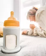 HEVEA 100% Natural Latex Bottle Nipple – ECO, VEGAN & Non-Toxic (3–24 months, 2 pcs) | Compatible with Standard Bottles (Medela, NUK, Bibs, Canpol) | Ultra Soft, Skin-Like Feel