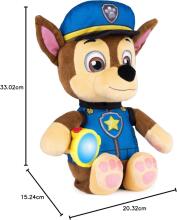 Paw Patrol Snuggle Up Pup  Chase Art.285881  Käpapatrulli muusikaline plush mänguasi - kaisukoer