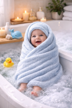 Bebe Basic Cotton Baby Towel  Art.285887 Red Puuvillane froteerätik 30x30 cm (100% puuvill)