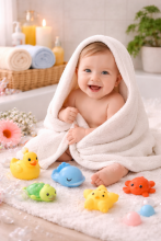 Bebe Basic Cotton Baby Towel  Art.285892 Green  Puuvillane froteerätik 30x50 cm (100% puuvill)