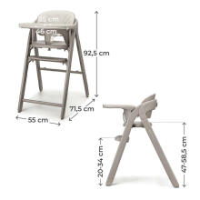 KINDERKRAFT TINO Tool beige kuni 110kg