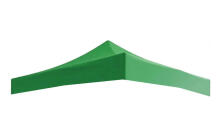 Katus 3x3 m aiapaviljoni telgile 420D, PVC, roheline, MultiGarden