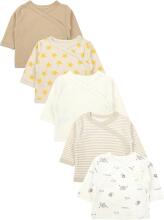 La Bebe™ Long-Sleeved Wrap Shirt for Newborn (1 pc), Art.024622, Size 56, 100% Cotton