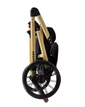 Babylux Aspero Art.286103 Black Flex Universal 3-in-1 stroller