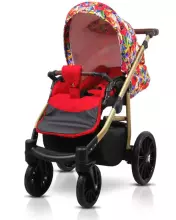 Babylux Aspero Art.286103 Black Flex Universal 3-in-1 stroller